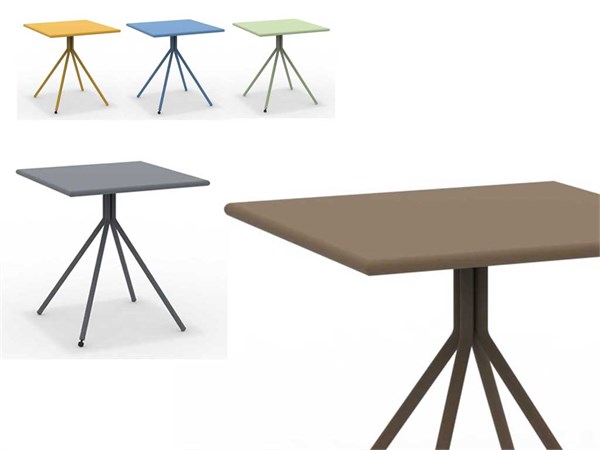 Table d'extérieur carrée Twist TW7071