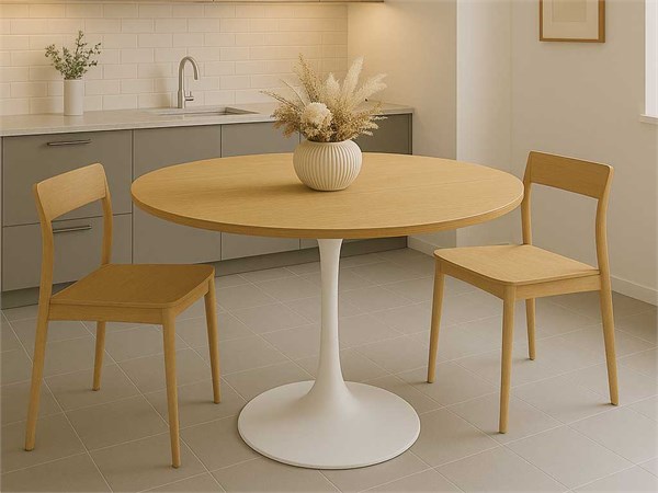 90cm round dining table Turban