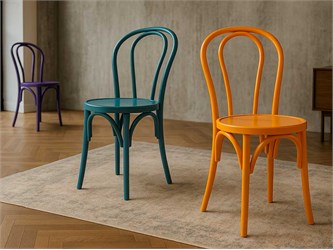 Thonet 01/A4 classic wooden chair painted