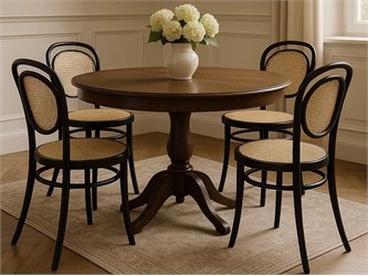 Thonet 050 Klassischer Stuhl aus Holz