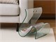 Magazine rack in curved glass Times in Other products