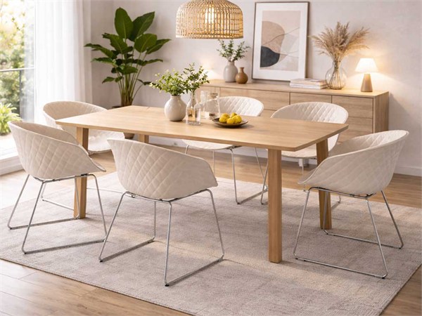 Sessel mit Schlittenstruktur Uni-Ka 595