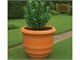 Vaso in terracotta Vaso a barile liscio 013 in Vasi