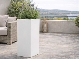 Vase Schio Cubo Alto - 41x41 h 79,5 cm