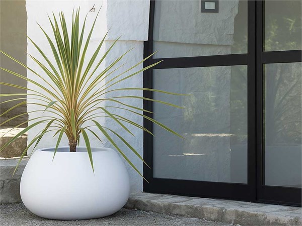 Dekorative, flache, ovale Vase Gaudí Conchino