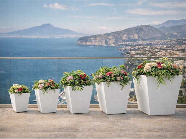 Square vase Loto - H40 - H45 - H50 - H55 - H65 cm