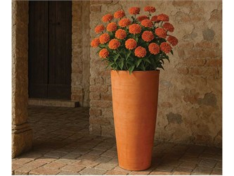 Runde hohe Vase Moderne