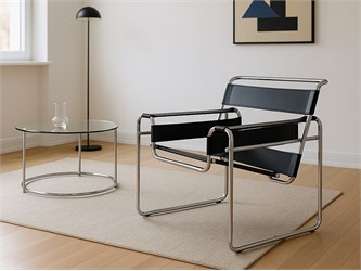 Wassily Poltrona classica in pelle o pony