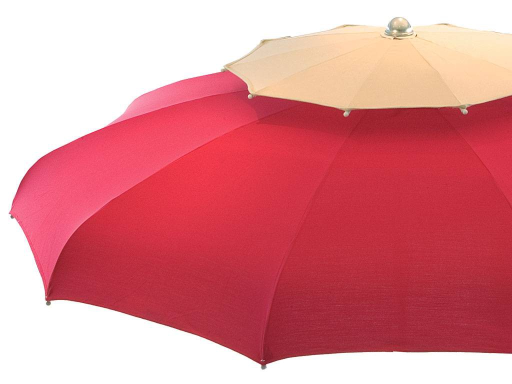 Double roof windproof beach umbrella