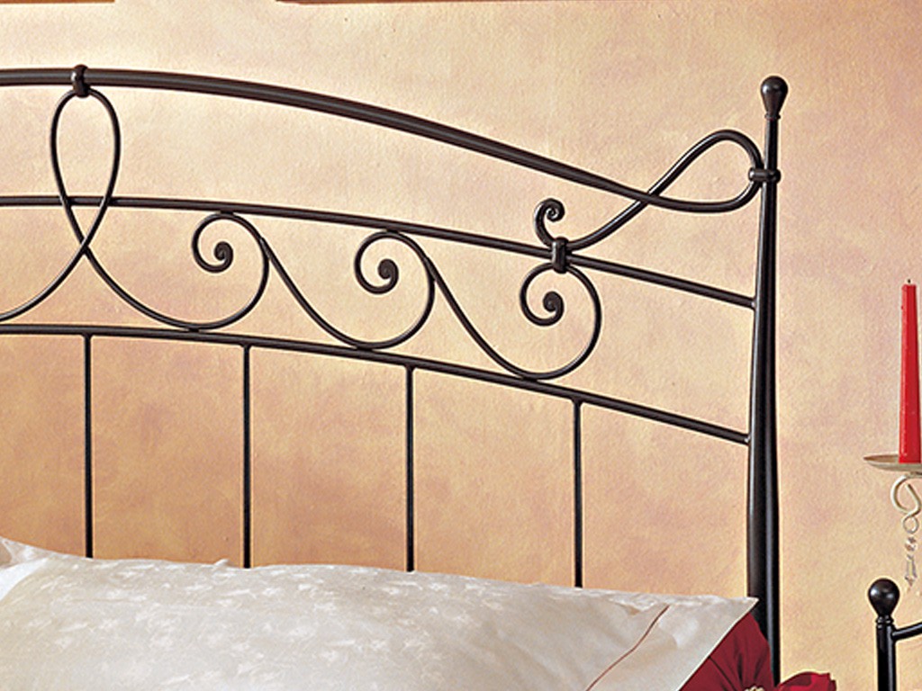 Armida wrought iron bed