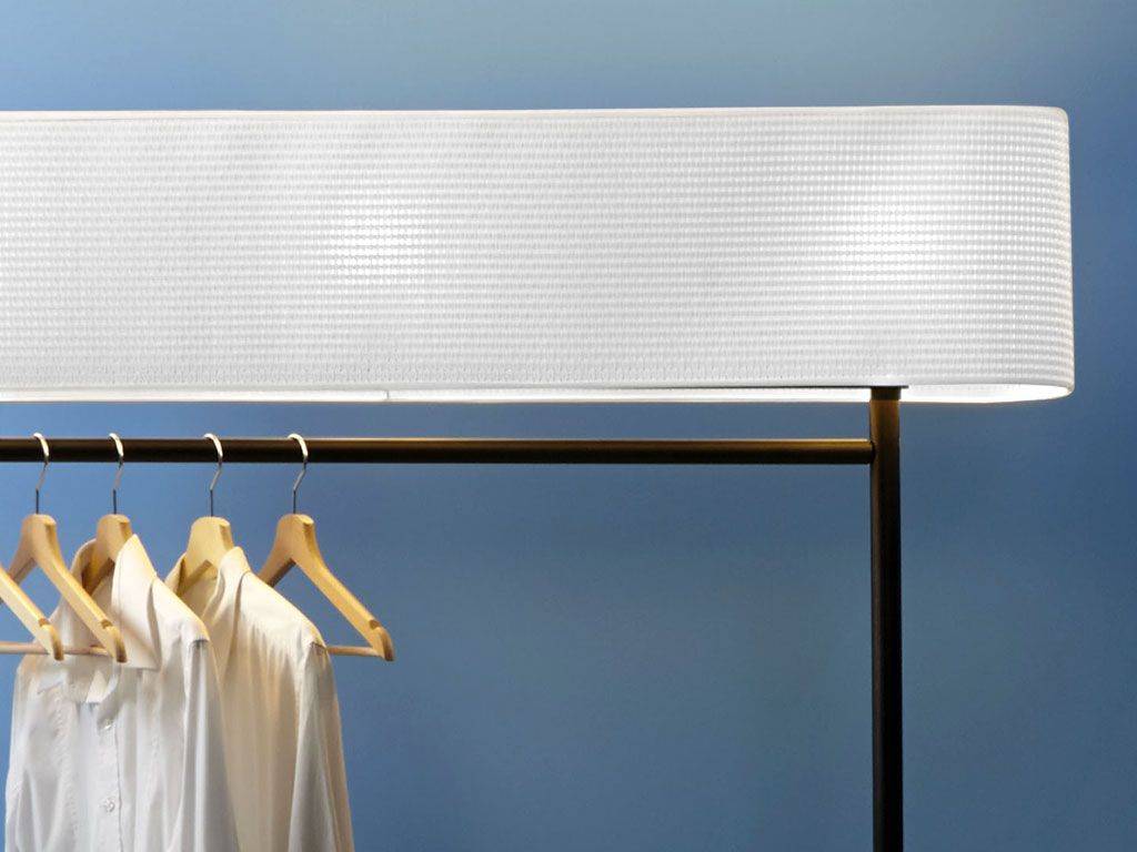 Floor lamp with a coat hanger NOMAD