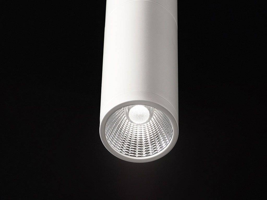 Hanging metal lamp TUBE 6404