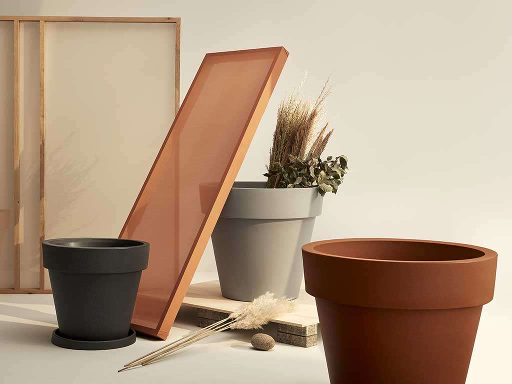 Pots de fleurs Extérieur et Intérieur Birodégradable Grand