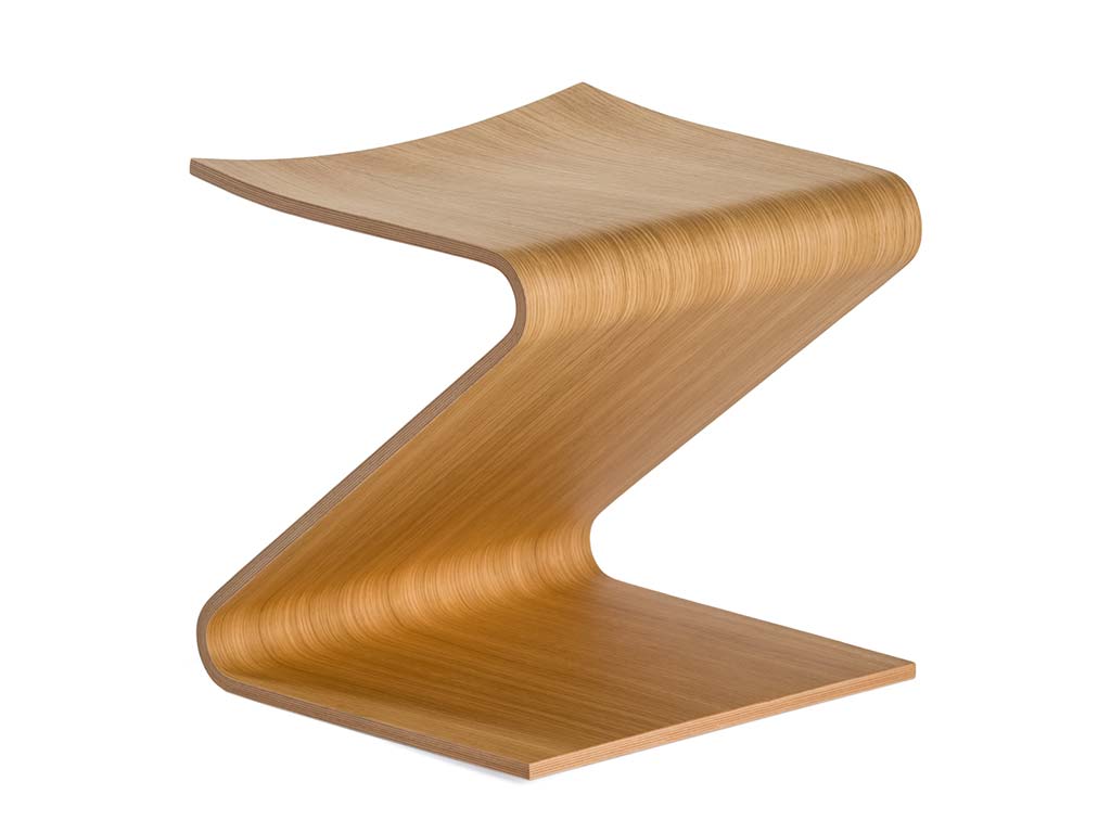 Sgabello legno design - sgabello basso legno - Zack