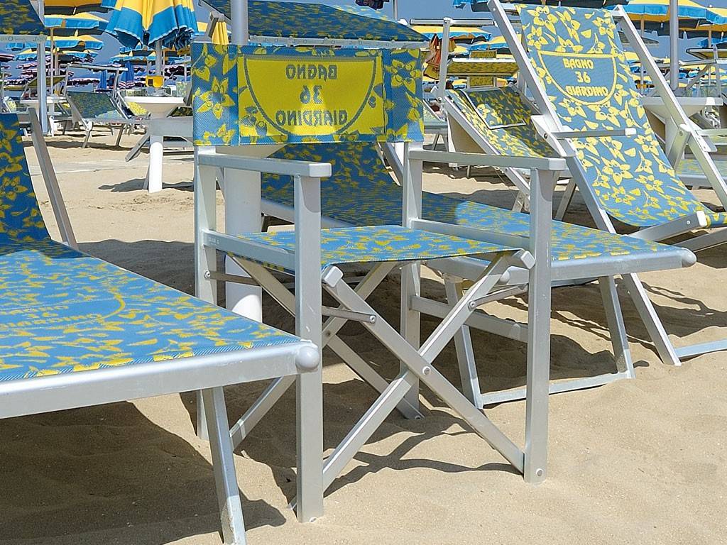 Regista aluminium beach chair