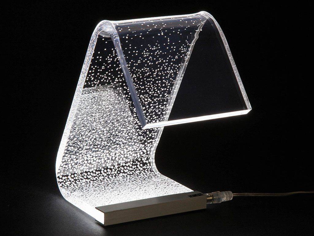 pijn Wijzer Bouwen Acrylic crystal Design table lamp C-LED Degradè