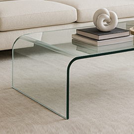 Gebogenes Glas